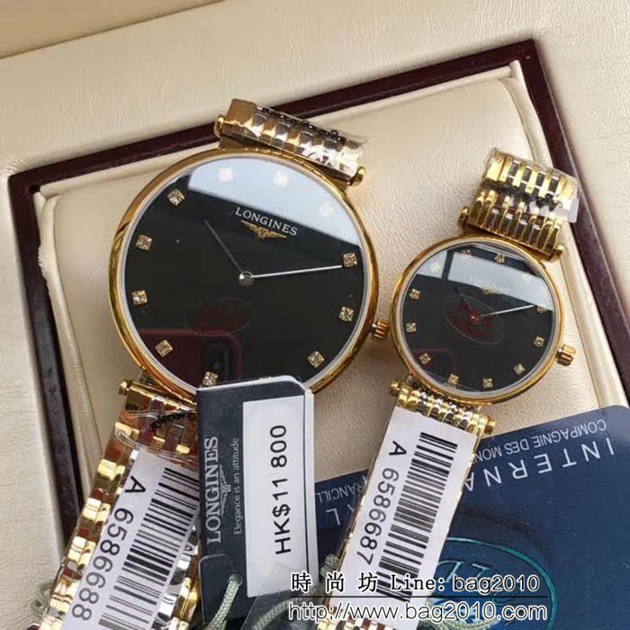 LONGINES浪琴 經典嘉嵐系列 情侶對表 WSS1226